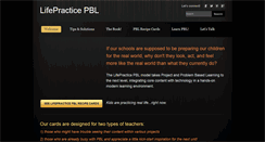 Desktop Screenshot of lifepracticepbl.org